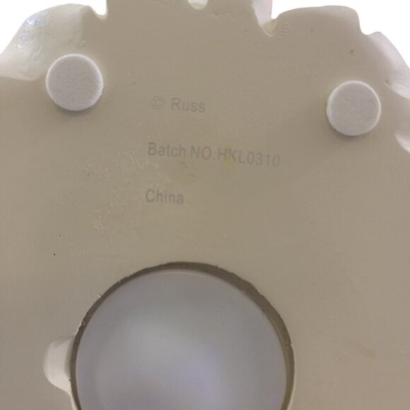 Russ Berrie Baby’s 1st Piggy Bank Money Box Teddy Bear Bassinet Blocks Keepsake - Picture 6 of 16